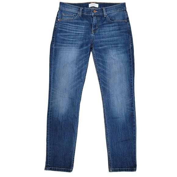Level 99 skinny strait blue jeans cut- lv0098 style-EY2954 color CNYBL size 26 - Picture 1 of 7